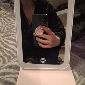 Lighted Foldable Makeup Mirror